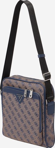 GUESS Crossbody bag 'MILANO' in Brown