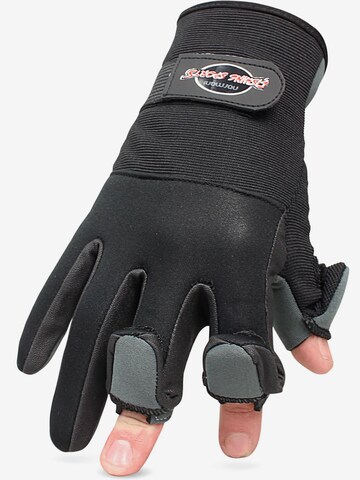 normani Full Finger Gloves 'Catcher' in Black