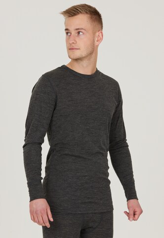 Whistler Baselayer in Schwarz: Vorderseite