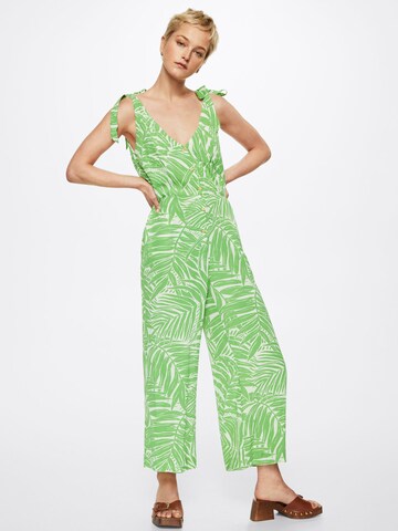 MANGO Jumpsuit 'Emma' in Groen