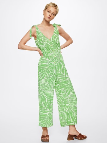 Tuta jumpsuit 'Emma' di MANGO in verde