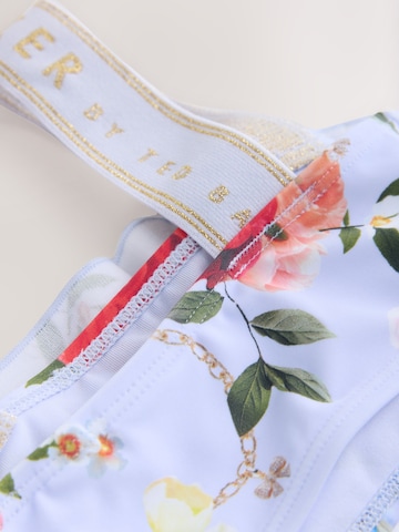 Baker by Ted Baker Сутиен бандо Бански тип бикини в лилав