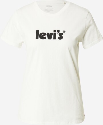 LEVI'S ® Shirt 'The Perfect Tee' in Weiß: predná strana