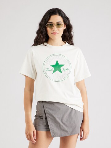 CONVERSE Тениска 'GO-TO ALL STAR' в бежово: отпред