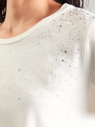 Liu Jo Μπλουζάκι 'ECS' σε λευκό