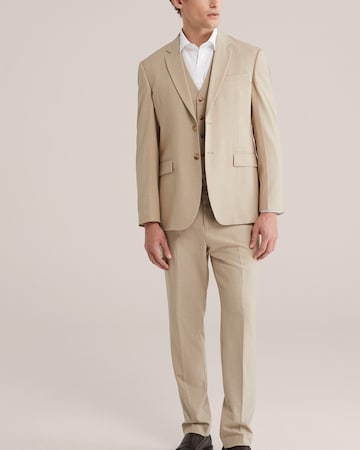 WE Fashion Regular fit Zakó - bézs