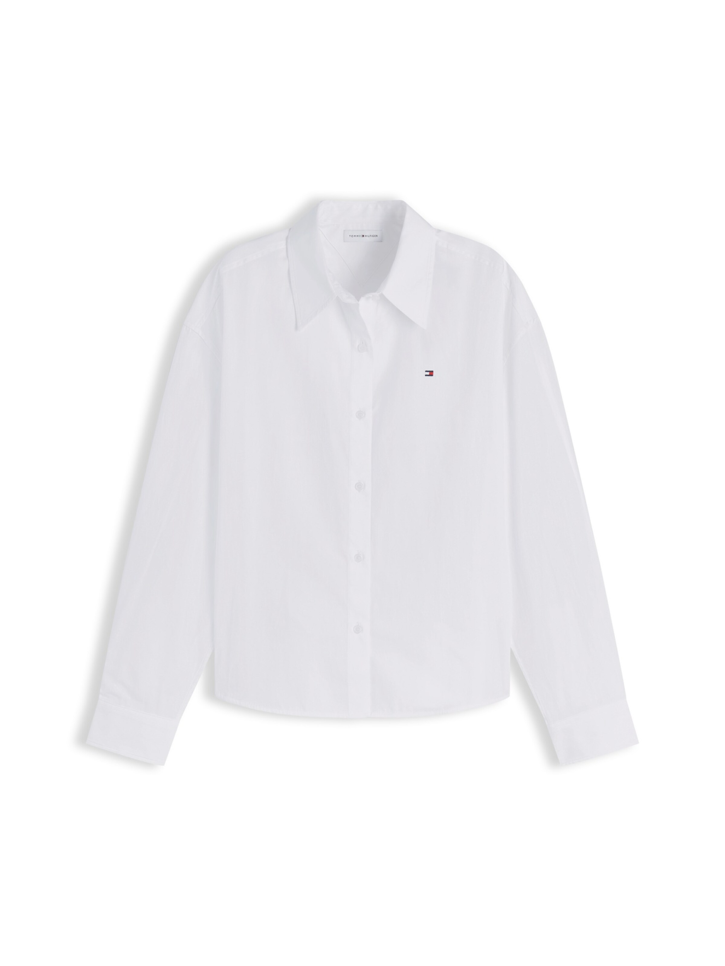 TOMMY HILFIGER Pluus, värv valge: eest vaates