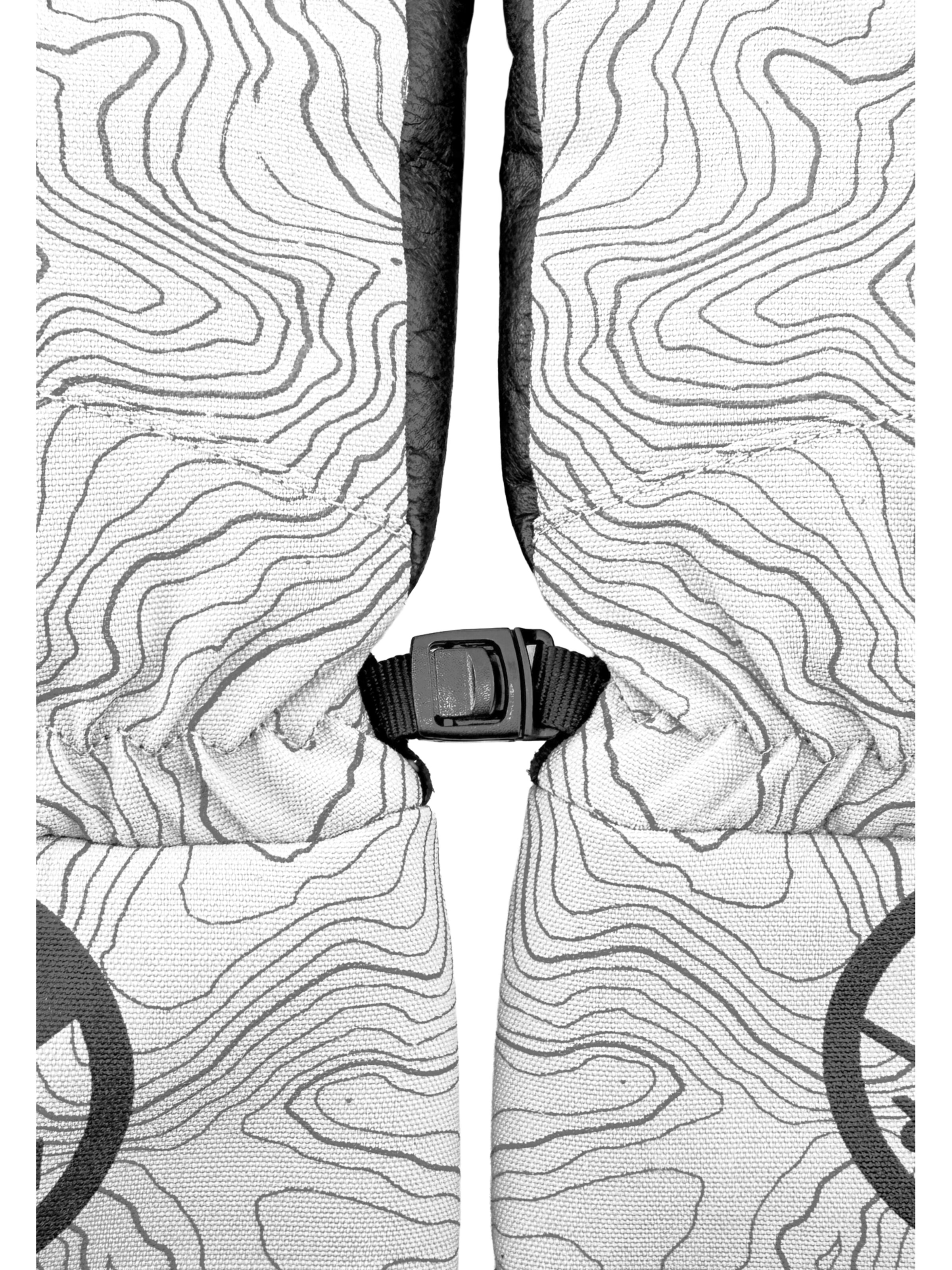 KESSLER Fingerhandschuhe 'ASPEN'‌ in Weiß