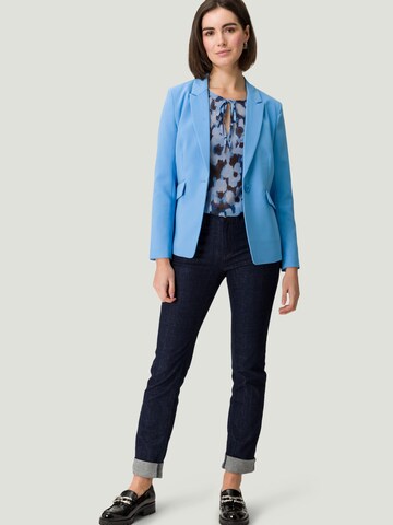 zero Blouse in Blauw