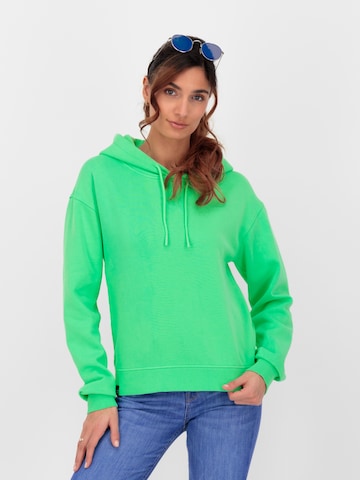 Alife and KickinSweater majica 'Thanee' - zelena boja: prednji dio