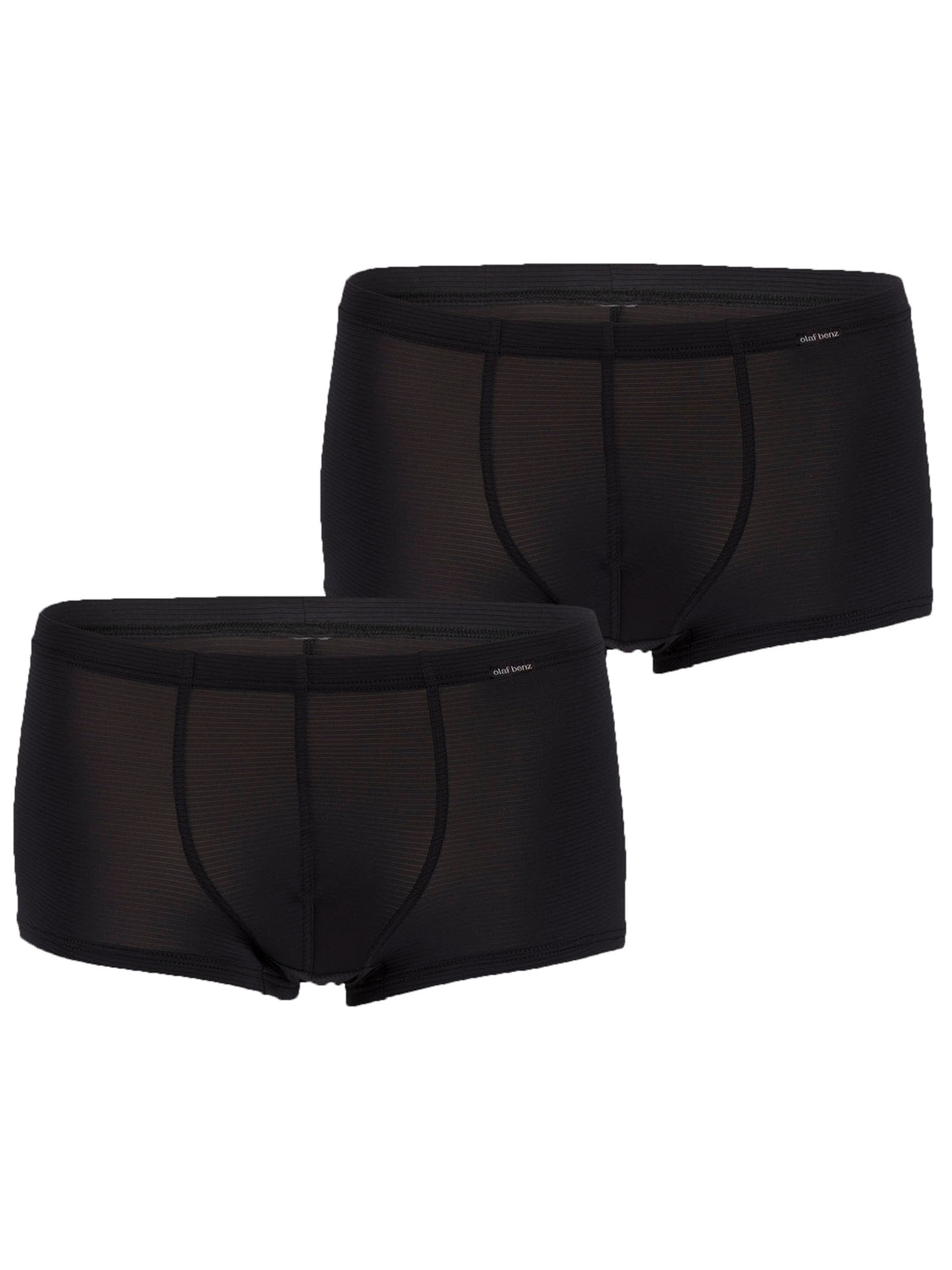 Boxers Olaf Benz en noir : devant