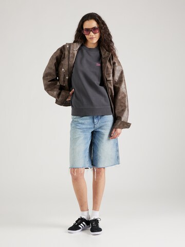 ROXY Sweatshirt 'LINEUP' in Grijs