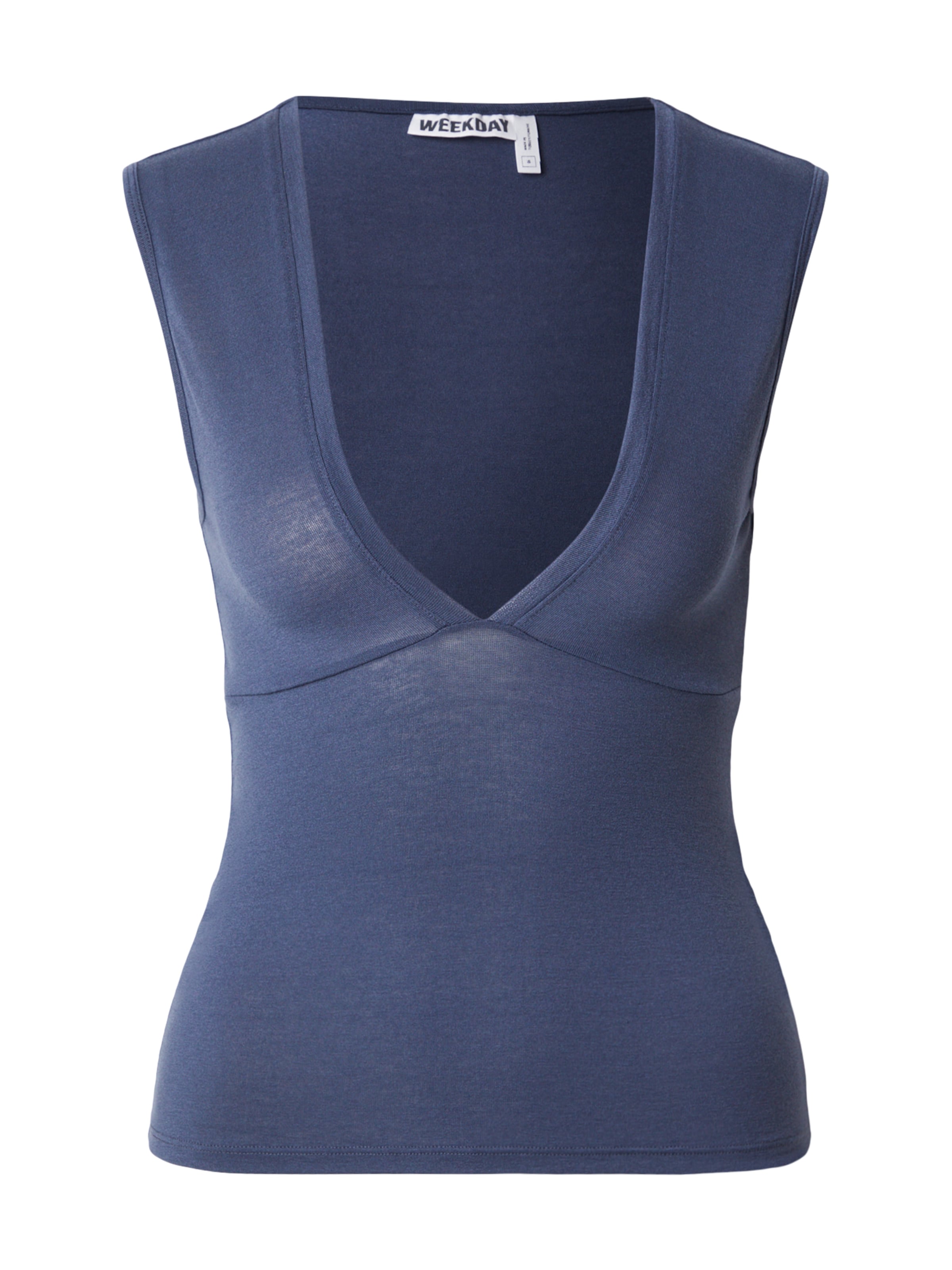 Top 'Pia' di WEEKDAY in blu: frontale