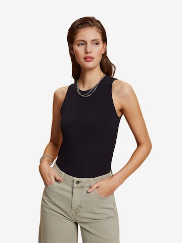 ESPRIT Top in Schwarz: predná strana