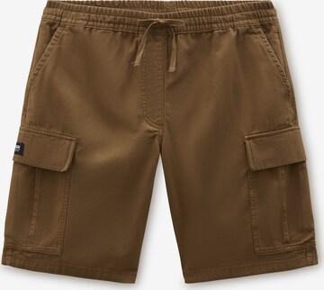 VANS Trousers in Brown: front