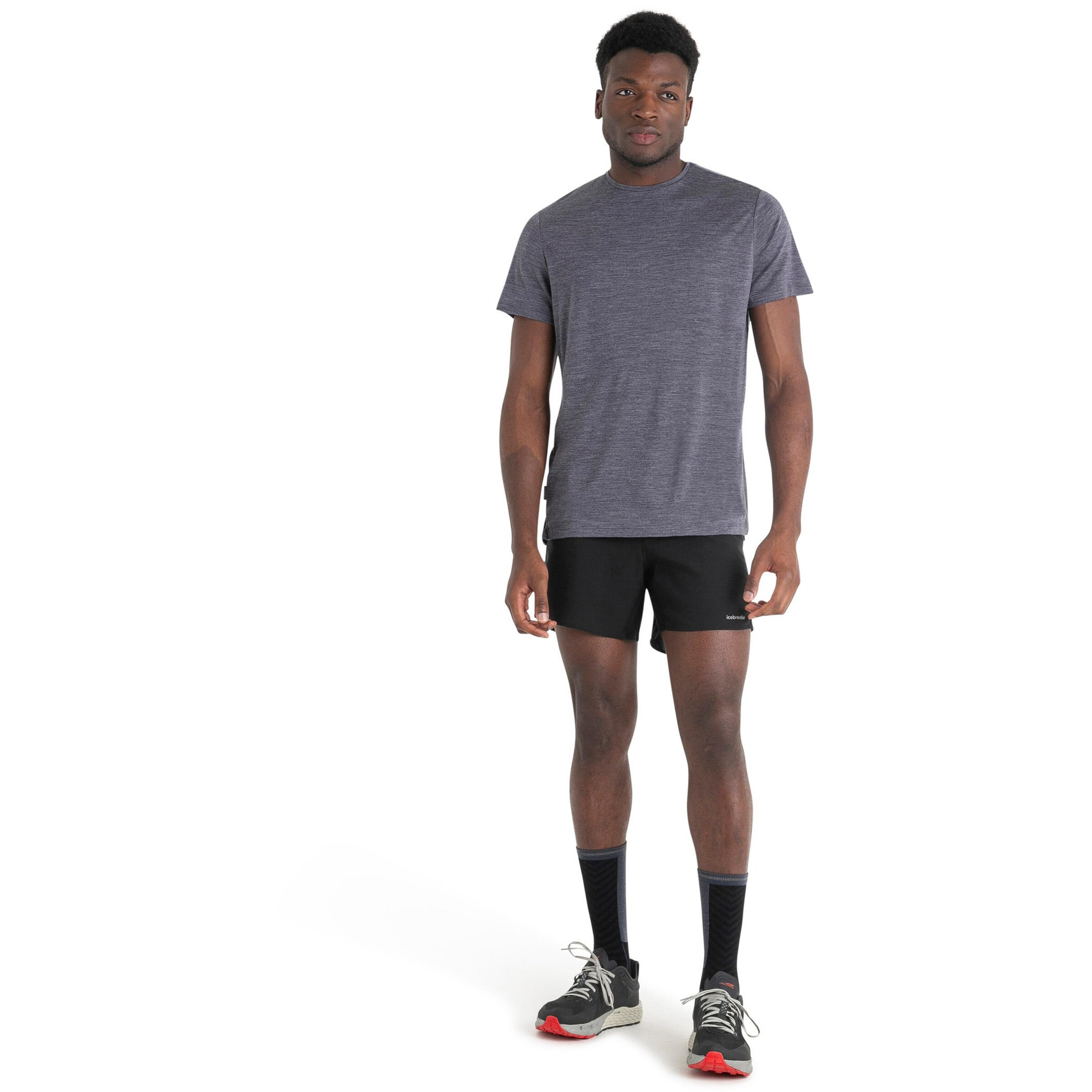 ICEBREAKER Funkcionális felső 'Sphere III' - szürke