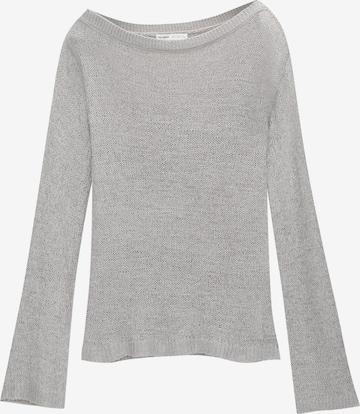 Pull&Bear Sweater in Grey: front