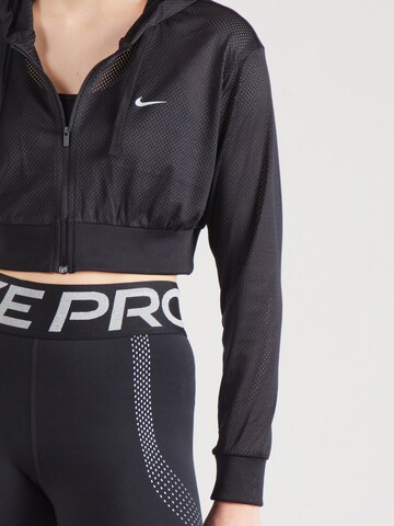 Nike Sportswear Sweatvest 'MESH COORD' in Zwart