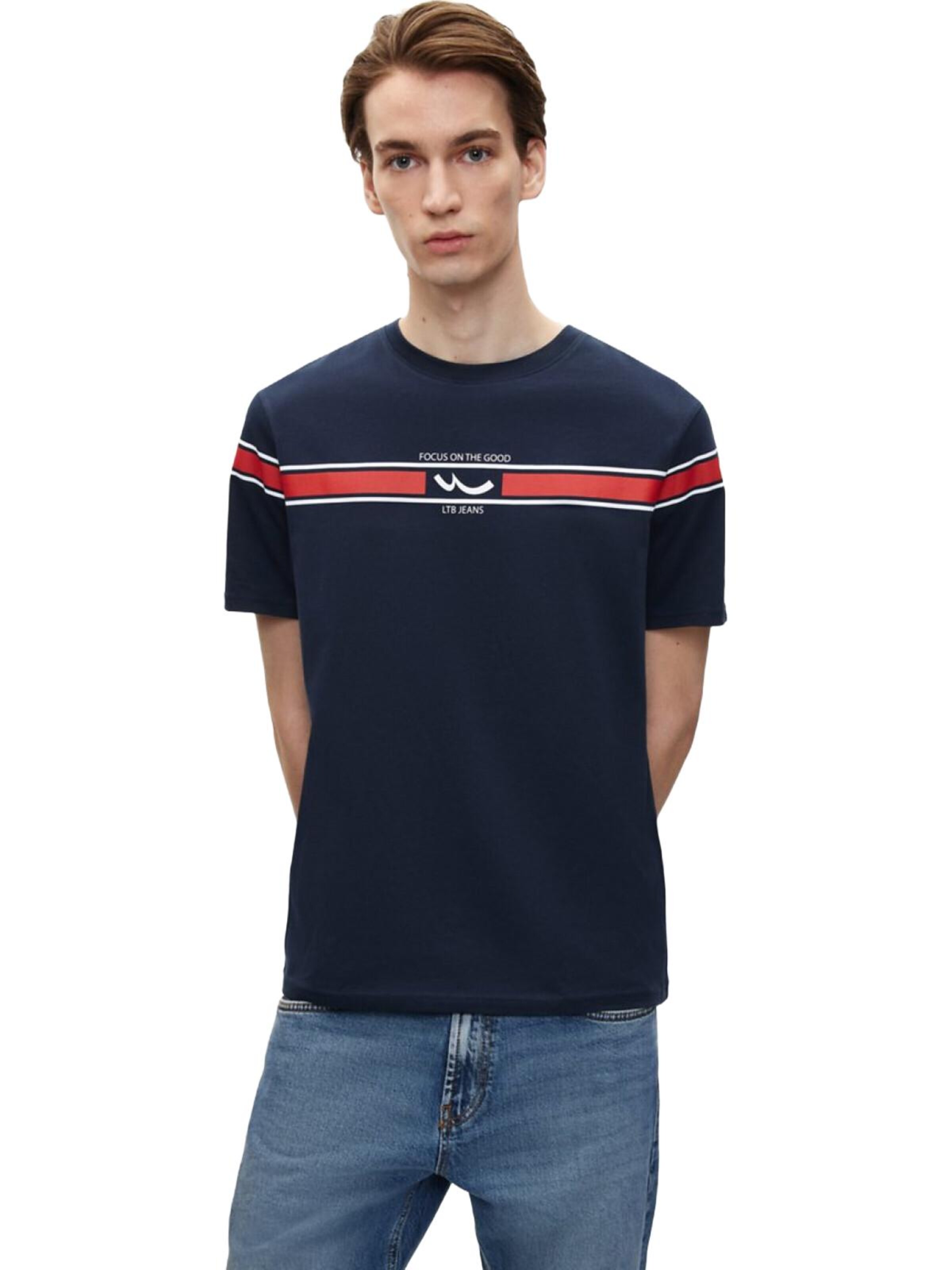 LTB Jeans Shirt in Blue: front