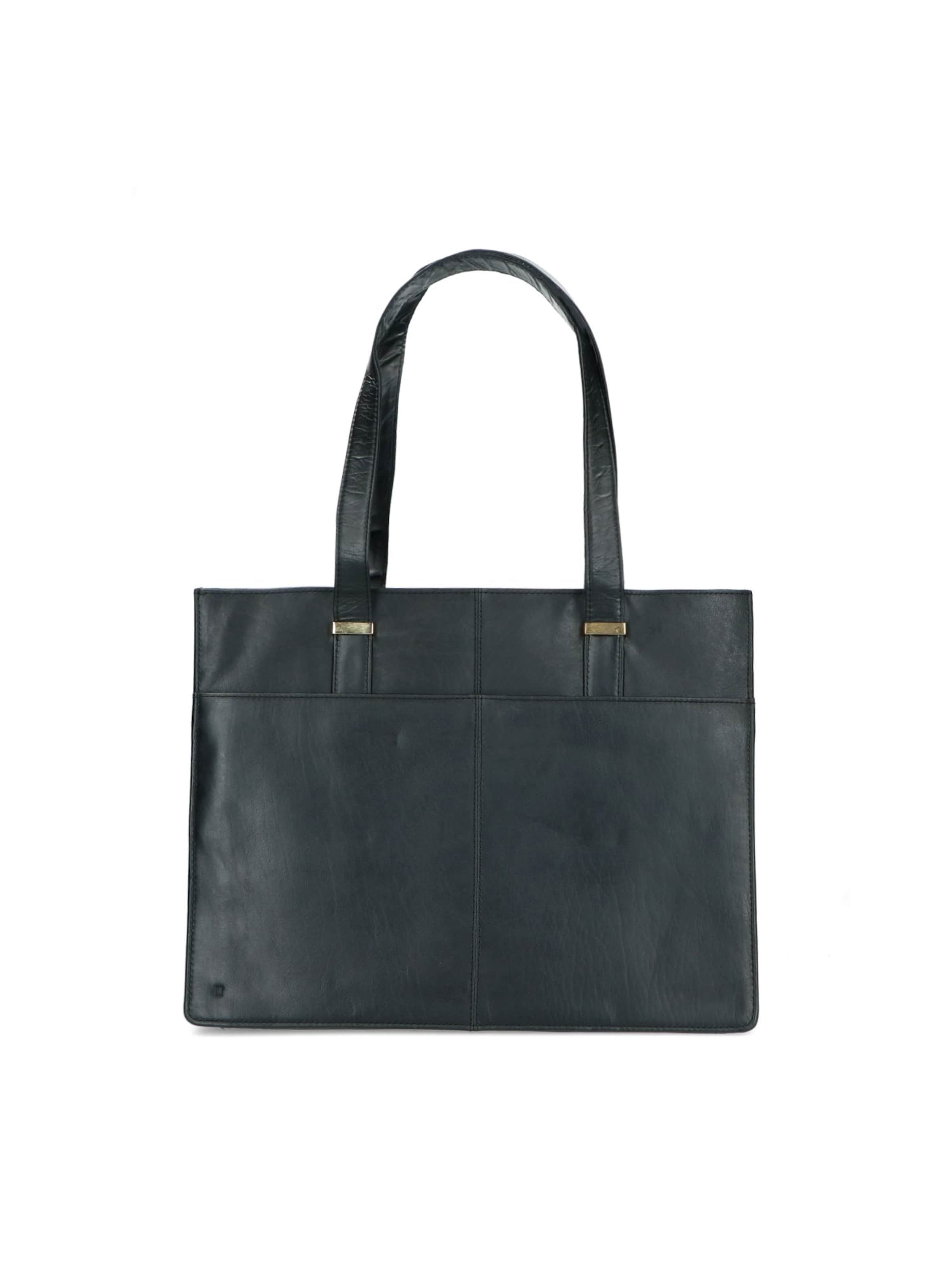 MANFIELD Shopper in Black: front