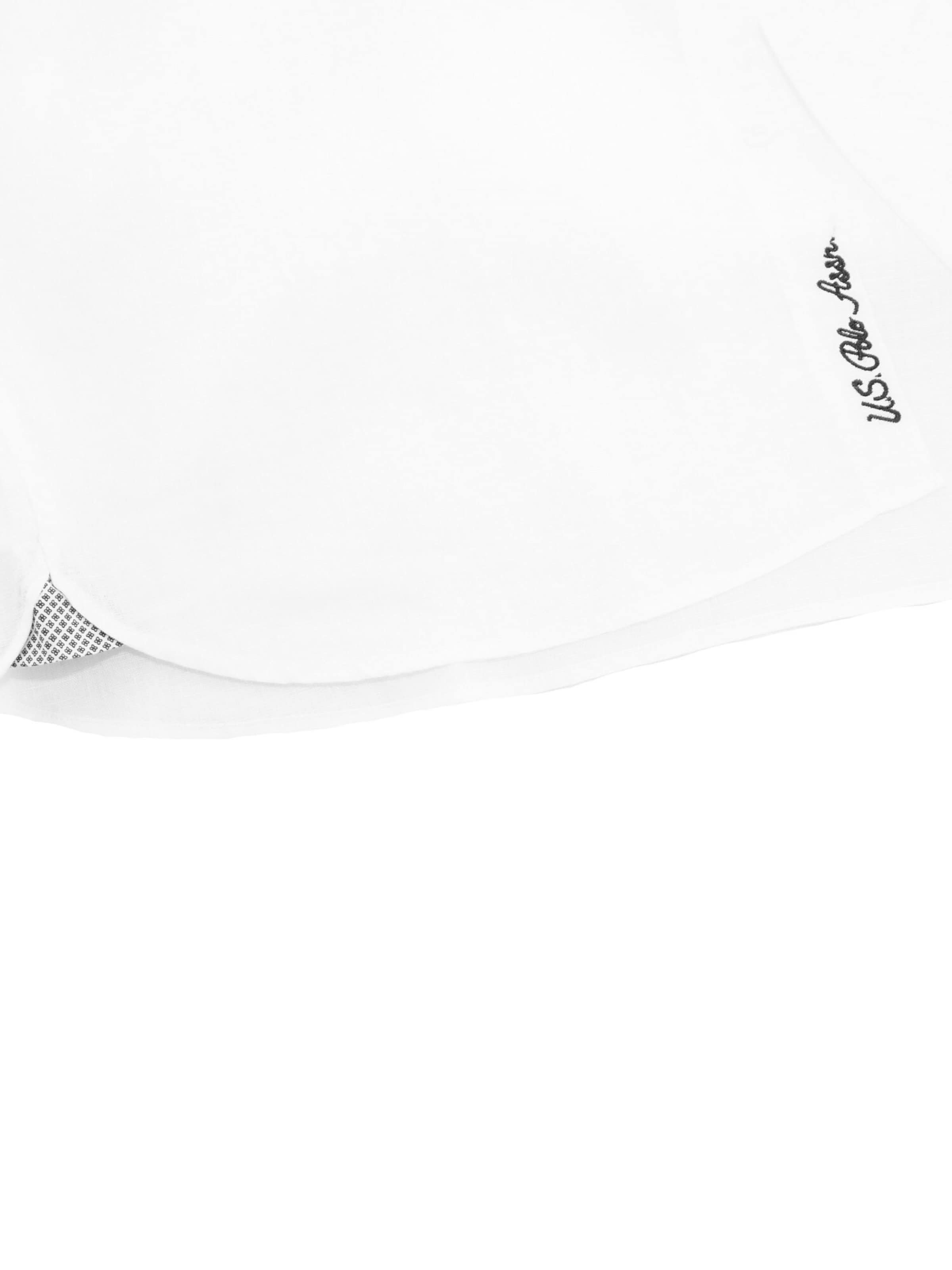 U.S. POLO ASSN. Regular Fit Skjorte i hvid