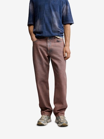 Desigual Regular Jeans i röd: framsida