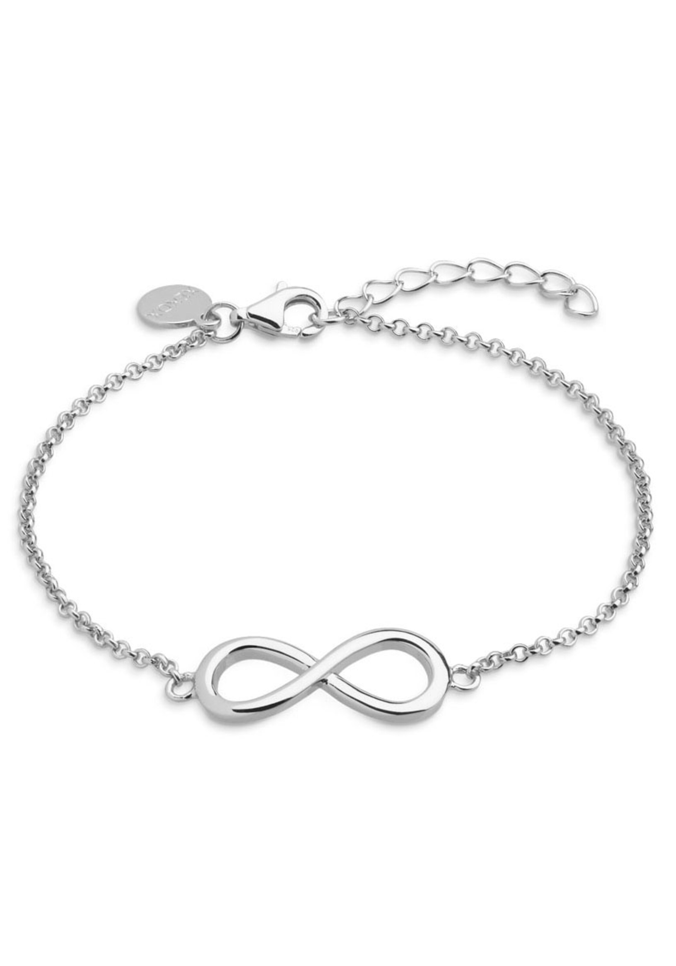 XENOX Armband 'Symbolic Power' in Zilver: voorkant