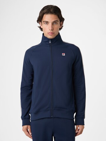 FILA Sweat jacket 'Biella' in Blue: front