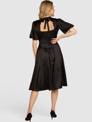 Robe de cocktail KLEO en noir