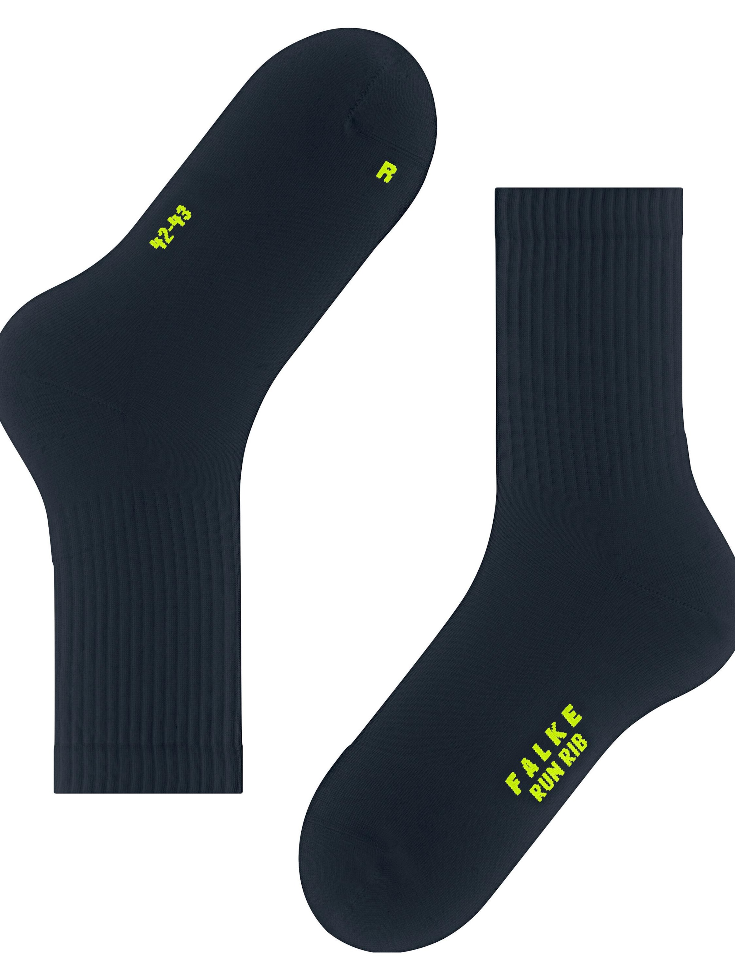 FALKE Socks 'Run Rib Crew' in Blue