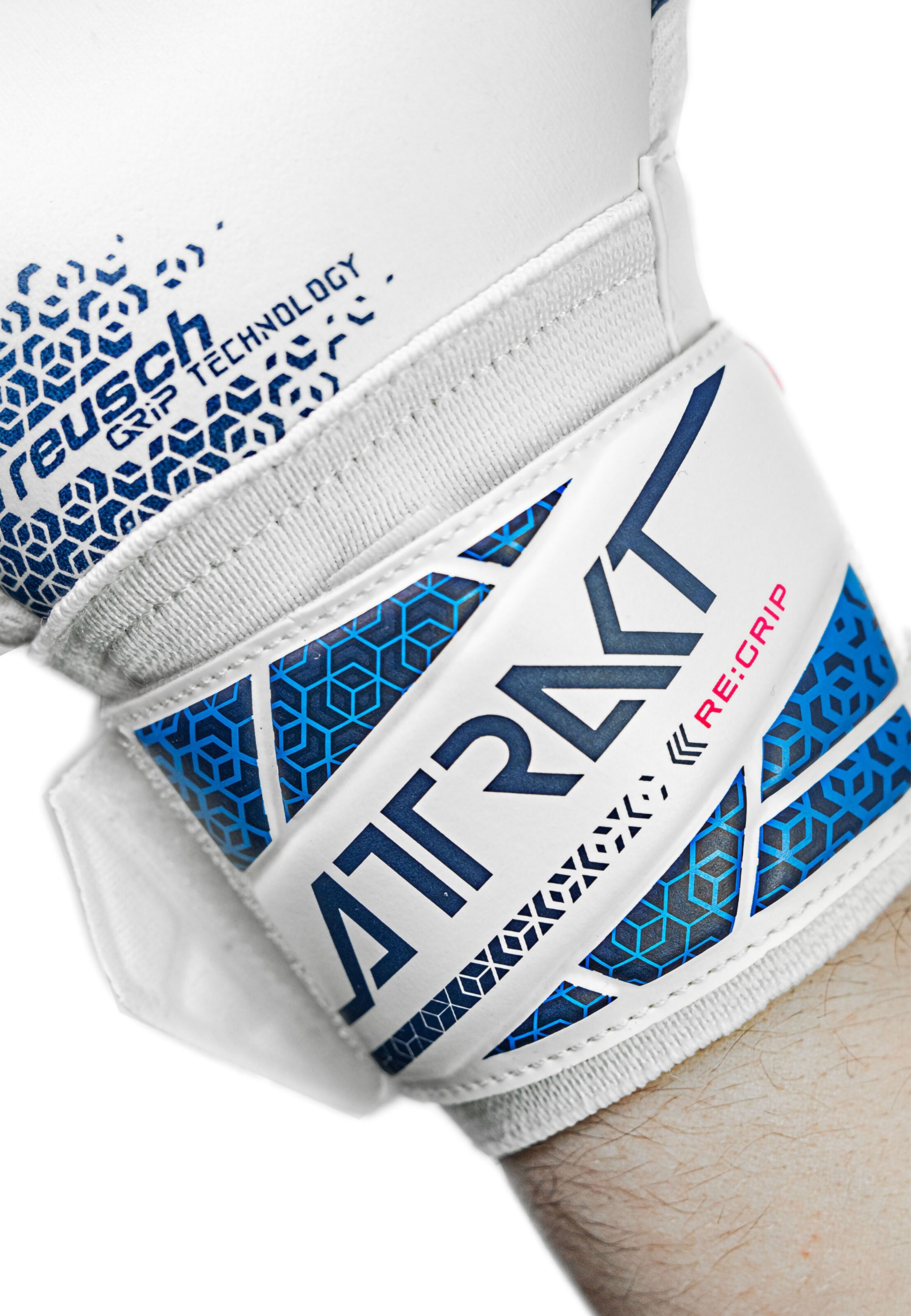 REUSCH Torwarthandschuhe 'Attrakt Re:Grip Nc' in Blau