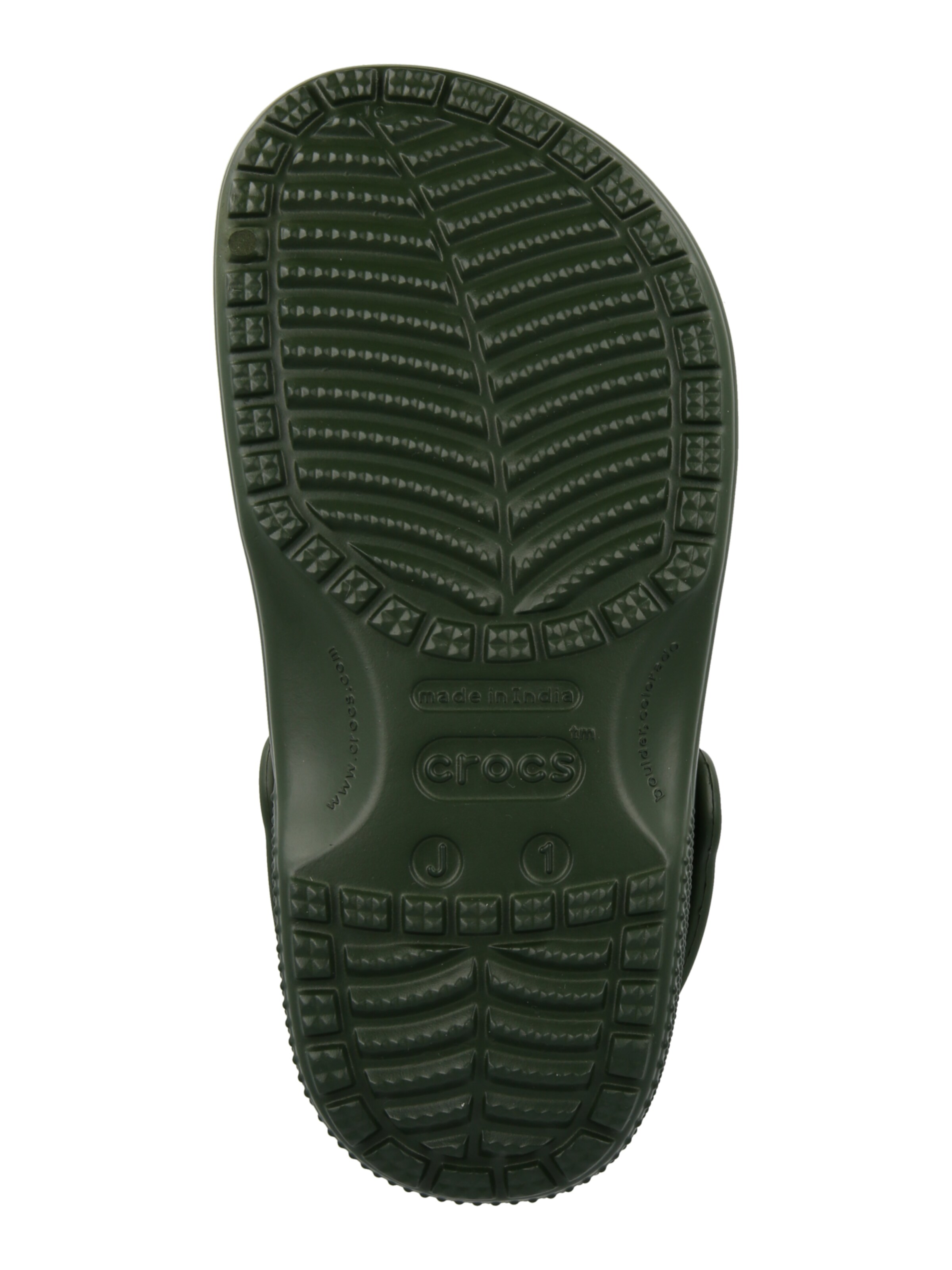 Crocs - Sapatos abertos 'Classic' em verde