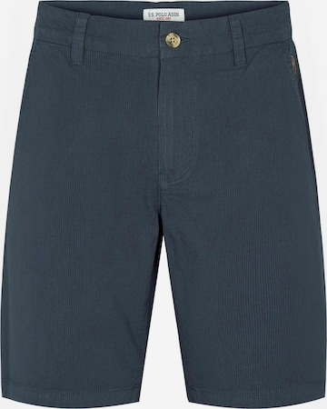 Regular Pantaloni ' Chris ' de la U.S. POLO ASSN. pe albastru: față