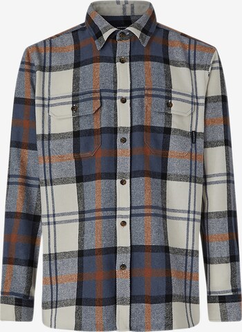 North Sails Regular fit Button Up Shirt 'Heavy flannel shirt' in Mixed colors: front