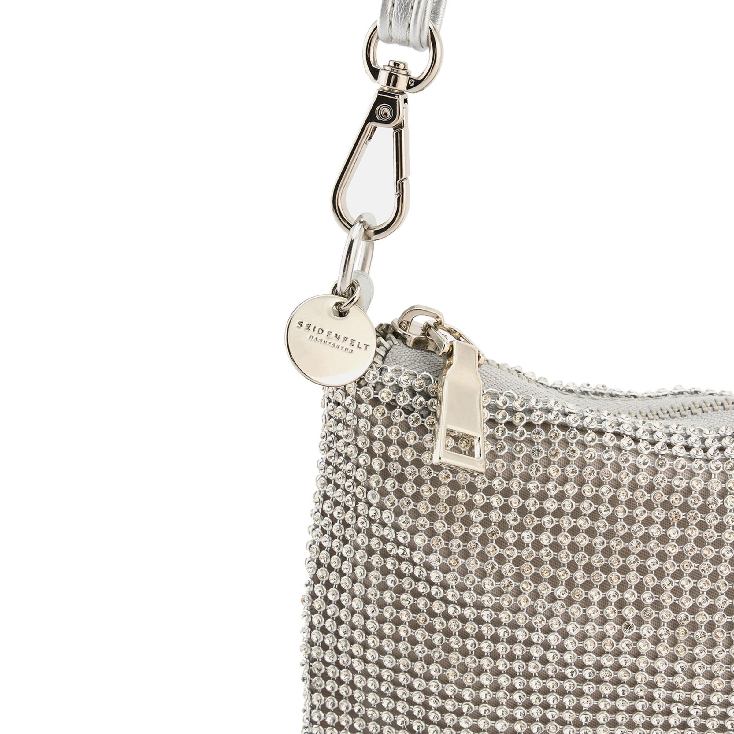 Borsa a spalla 'Hallila' di Seidenfelt in argento