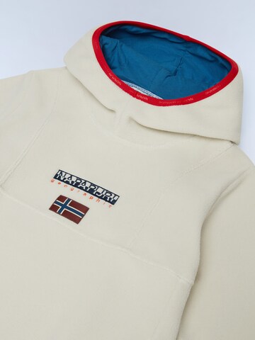 NAPAPIJRI Sweatshirt 'GONZEN' in Beige