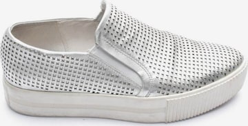 ASH Flats & Loafers in 38 in Silver: front