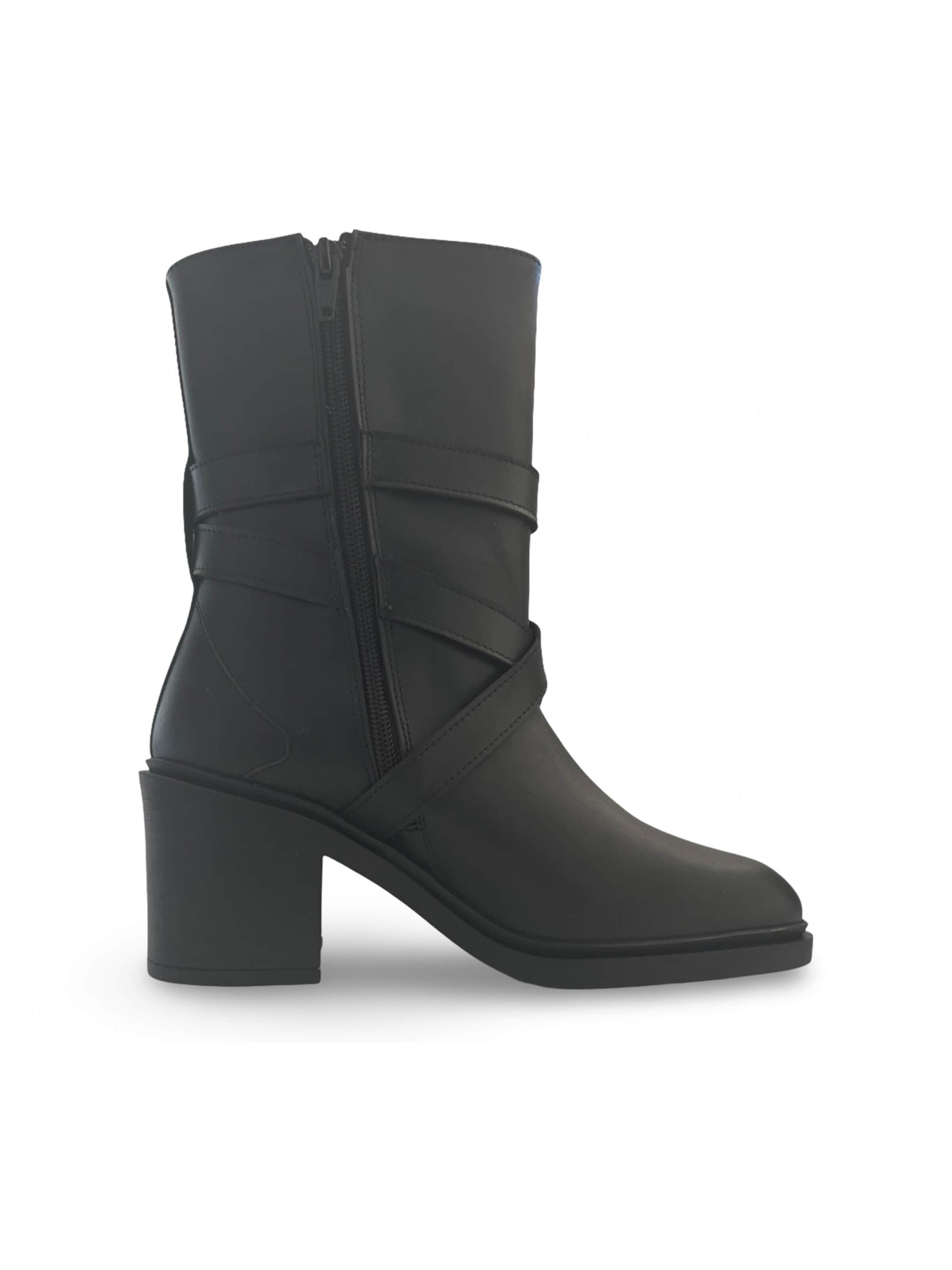nae Vegan Shoes Kozačky 'Tulai' – černá