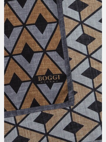 Boggi Milano Einstecktuch in Grau