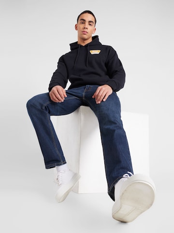 Brixton Sweatshirt 'LINWOOD' in Zwart