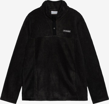 COLUMBIA Spordipullover 'Steens Mtn II', värv must: eest vaates