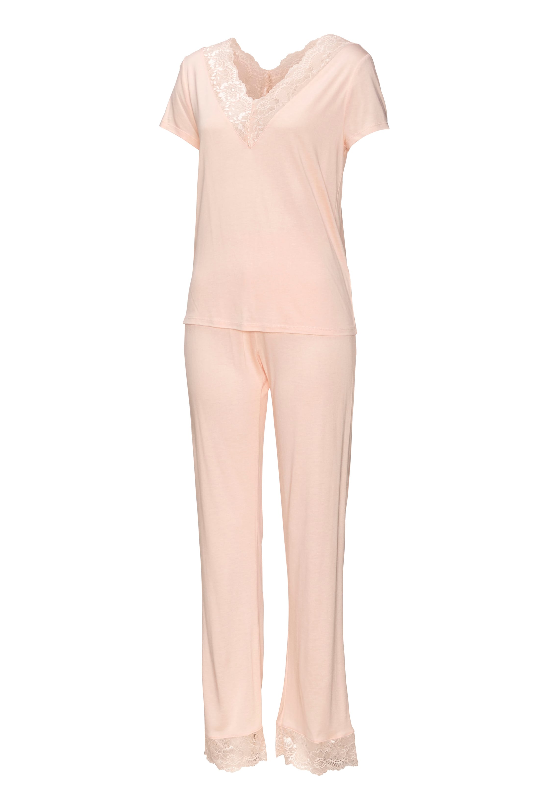 LASCANA Пижама в оранжево