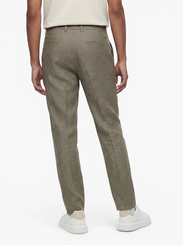 Regular Pantaloni cu dungă 'SLHELLIOT' de la SELECTED pe verde