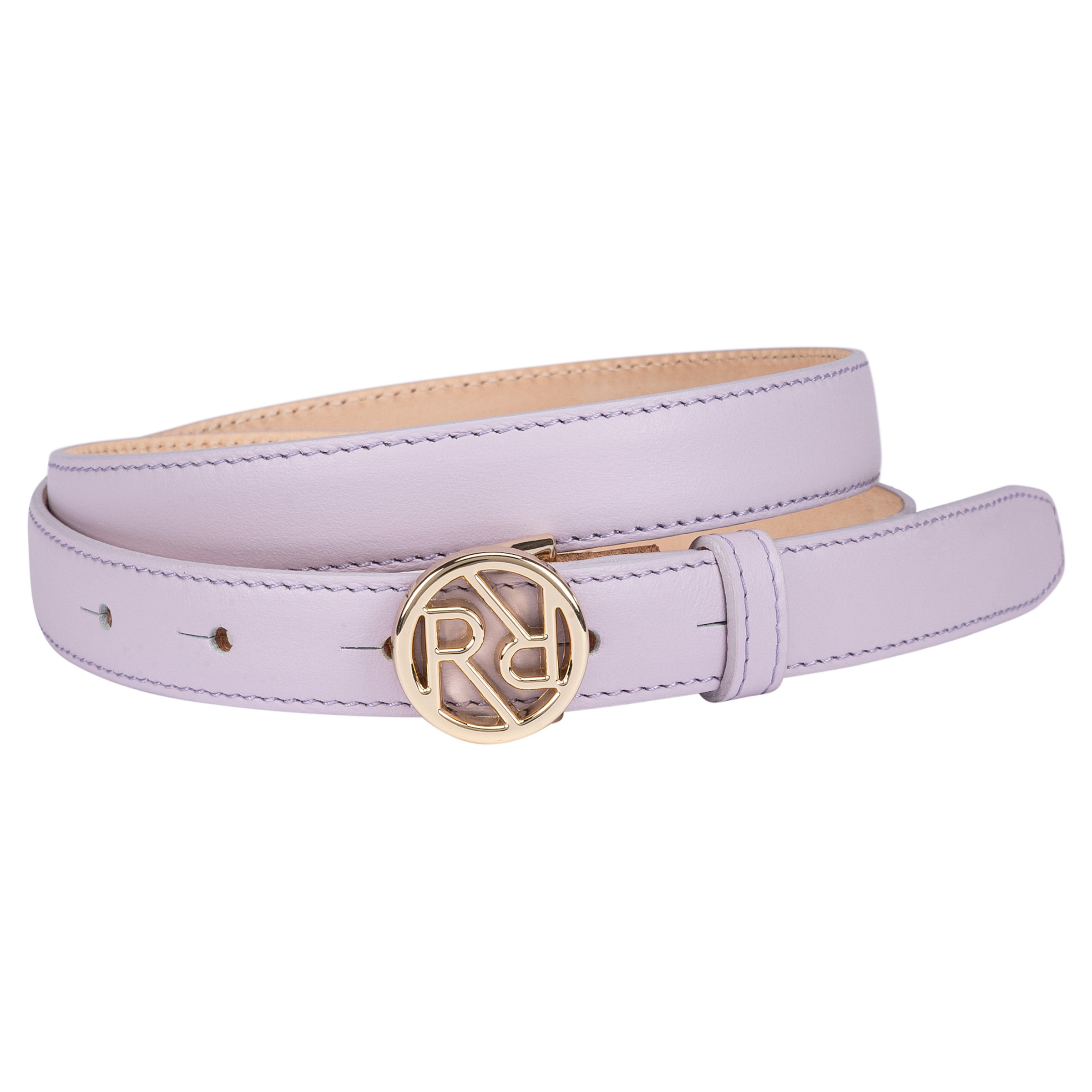 Roeckl Riem 'LOGO' in Lila: voorkant