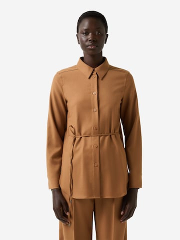 BOGNER Blouse 'Ariela' in Brown: front