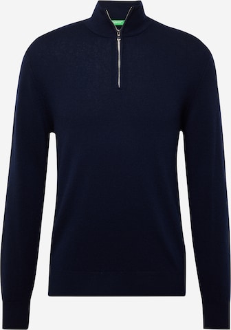 UNITED COLORS OF BENETTON Sweater in Blue: front