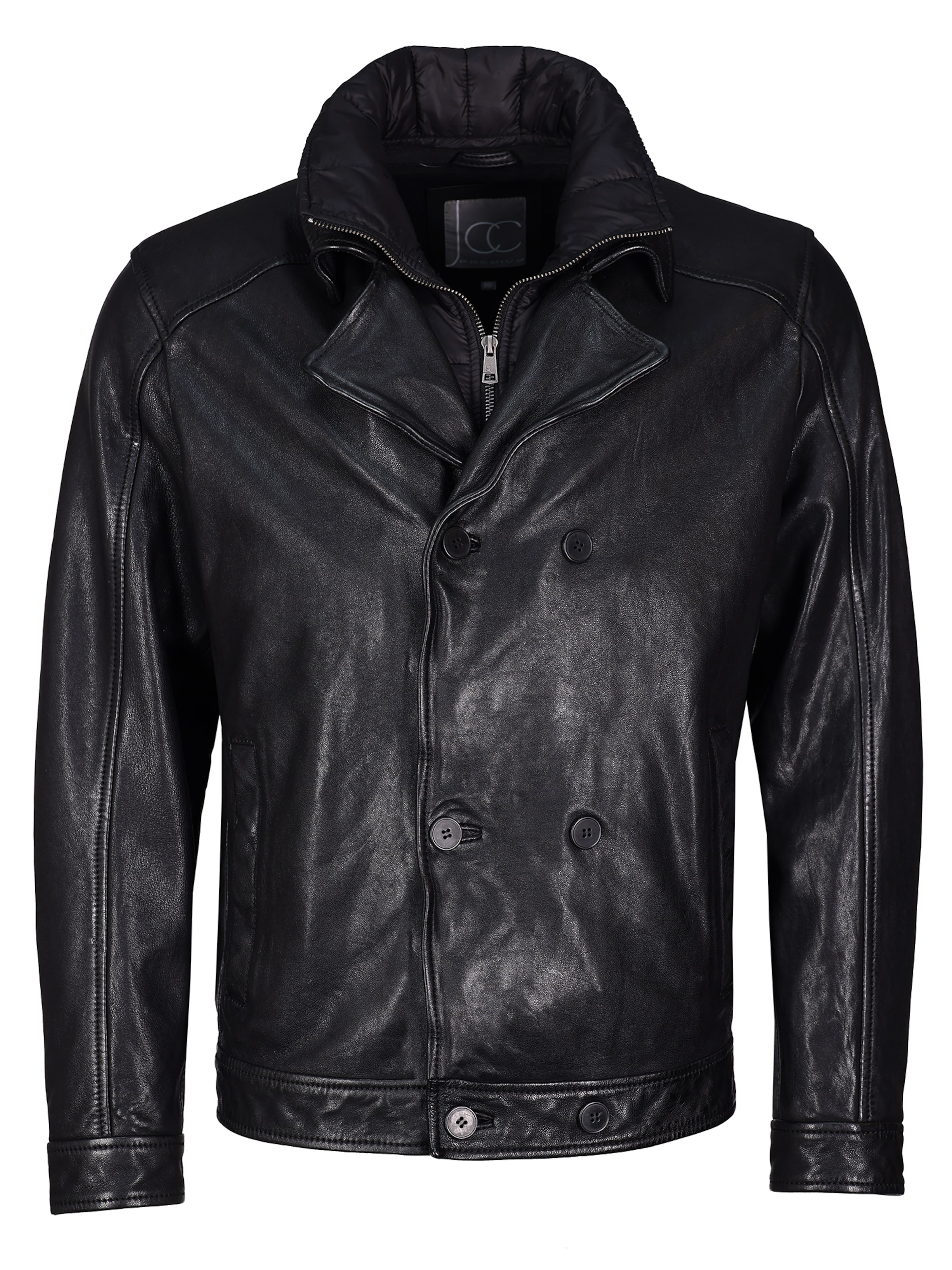 JCC Between-season jacket in Black: front