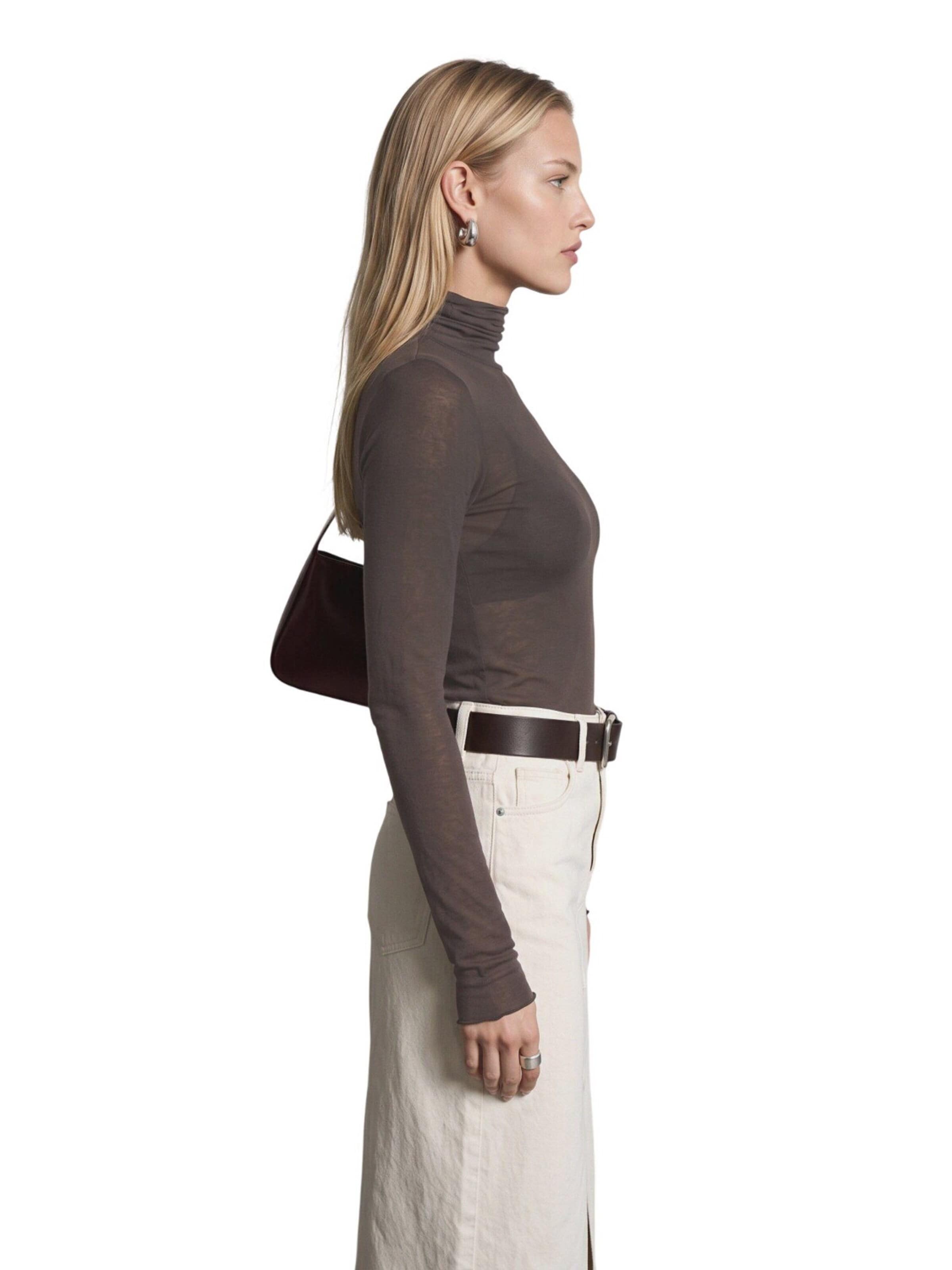 No Matter What Blouse in Bruin