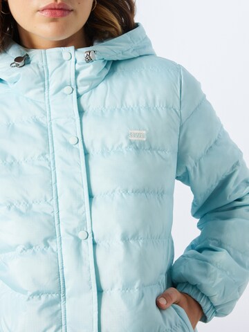 LEVI'S ® Prehodna jakna 'Edie Packable Jacket' | modra barva