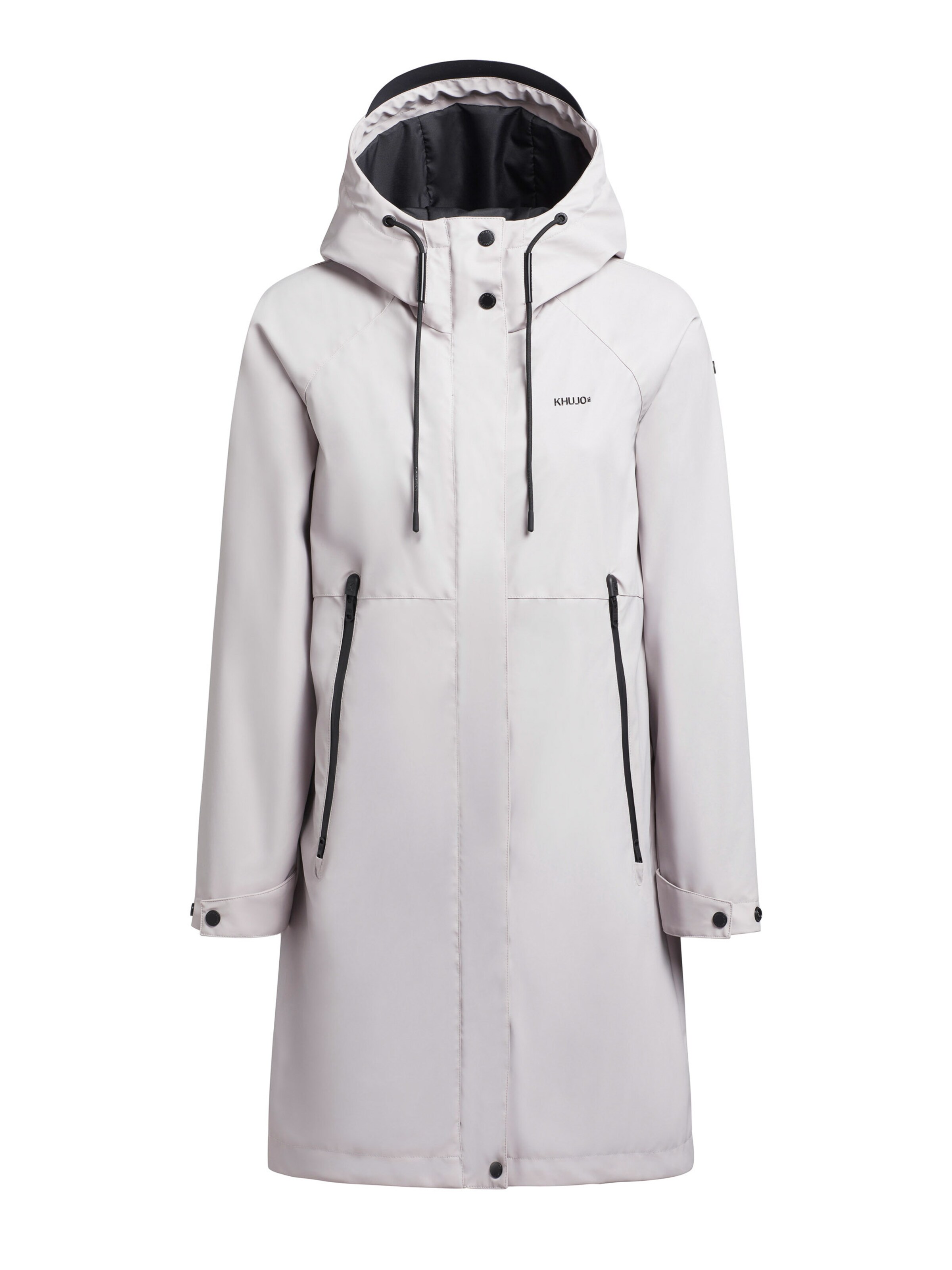 khujo Mantel 'Wied2' in Lila: Vorderseite